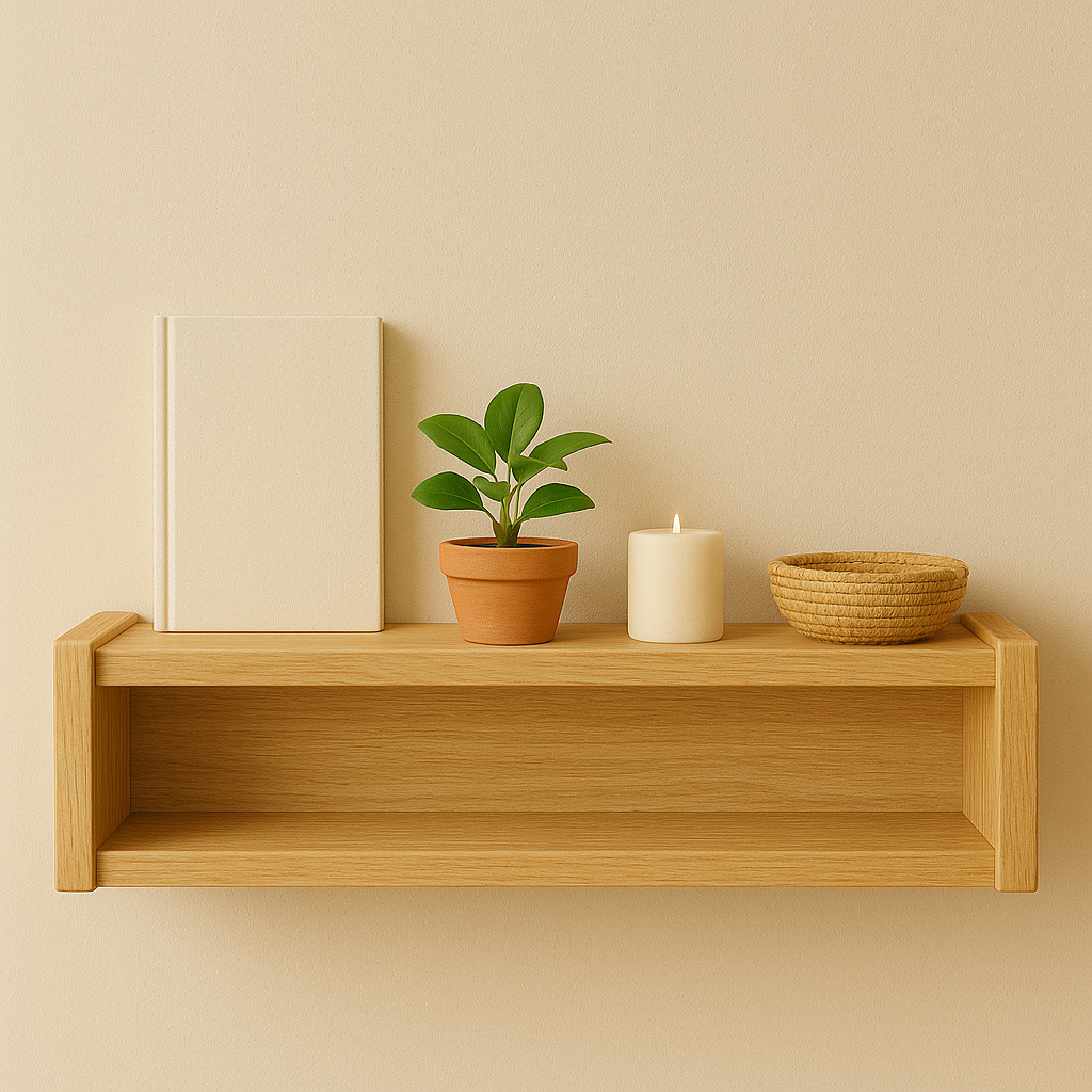 Estante Skoglin Escandinavo Minimalista en Pino macizo