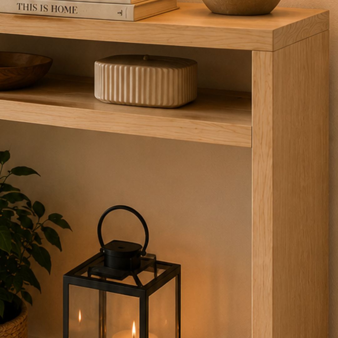 Mueble Recibidor de Pasillo en Madera TIERRA