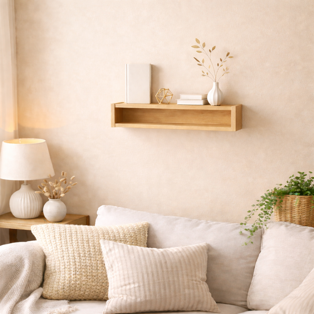 Estante Skoglin Escandinavo Minimalista en Pino macizo