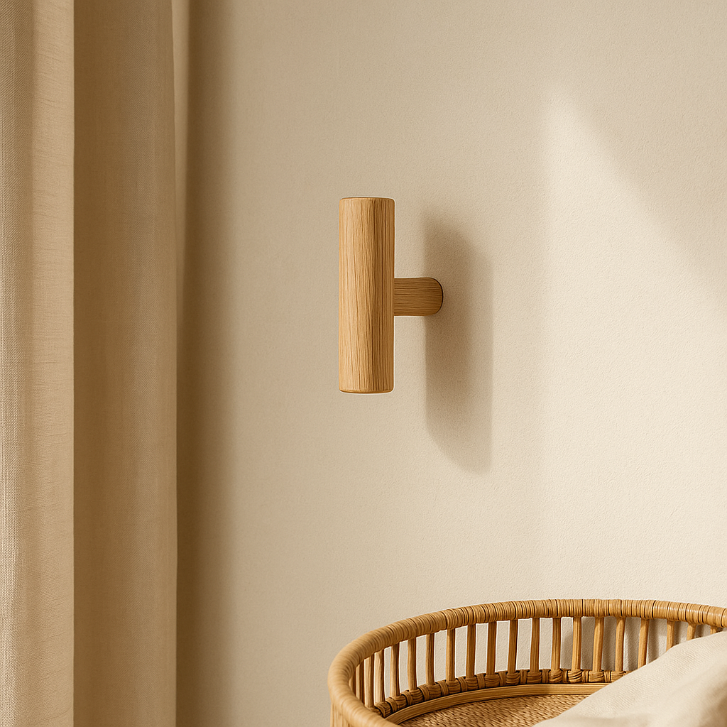 Colgador de Madera Nilo – Diseño Exclusivo y Funcionalidad Artesanal. Pack de 2