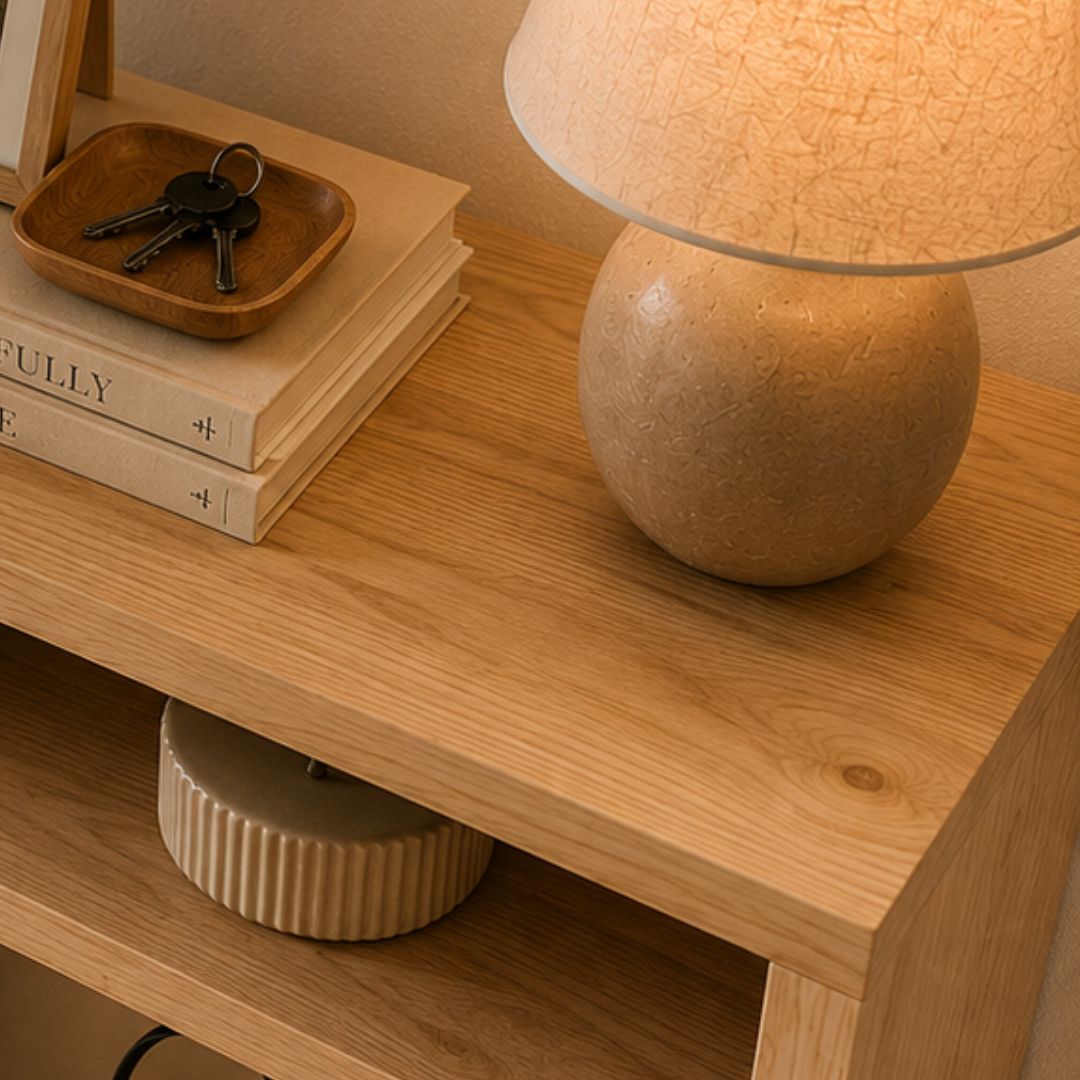 Mueble Recibidor de Pasillo en Madera TIERRA