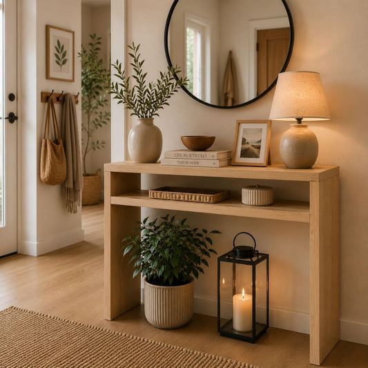 Mueble Recibidor de Pasillo en Madera TIERRA